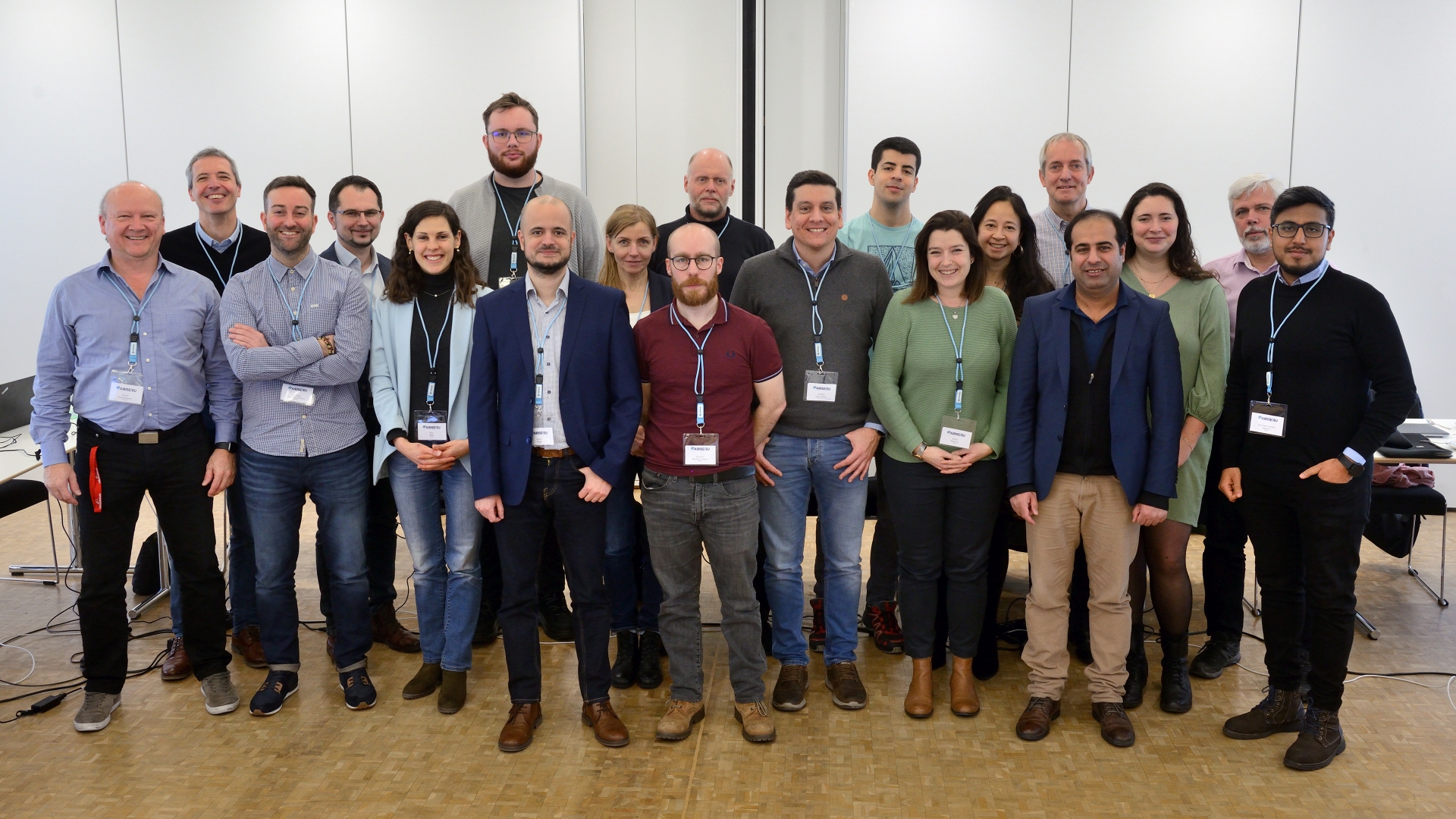 AIRISE Consortium at KickOff Meeting in Aachen (GER) Photo showing the partners that were present at the kick off meeting in Aachen in January 19th 2023